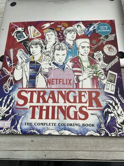 Stranger Things Coloring Book