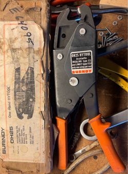 Burndy OH 25 Ratcheting Crimper