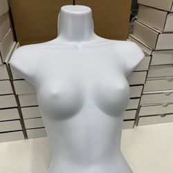 Mannequin Torsos New - Male Female Black White Hanging