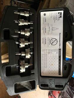 Ideal Industries Stainless Steel Hole Saw Kit