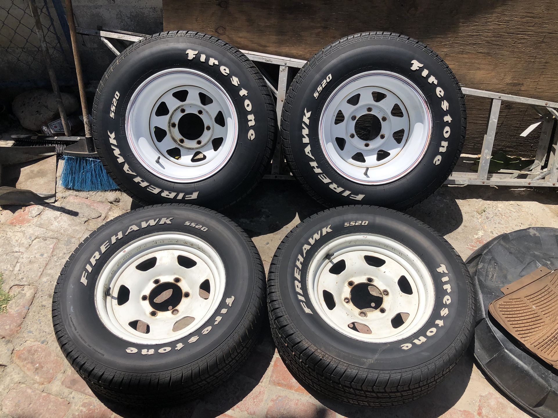 15” Wheels 6lugs Chevy C10 Gmc 3100 Panel Truck Suburban Projects