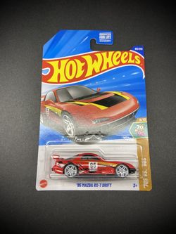 HOT WHEELS /‘95 MAZDA RX7 DRIFT **READ DESCRIPTION 