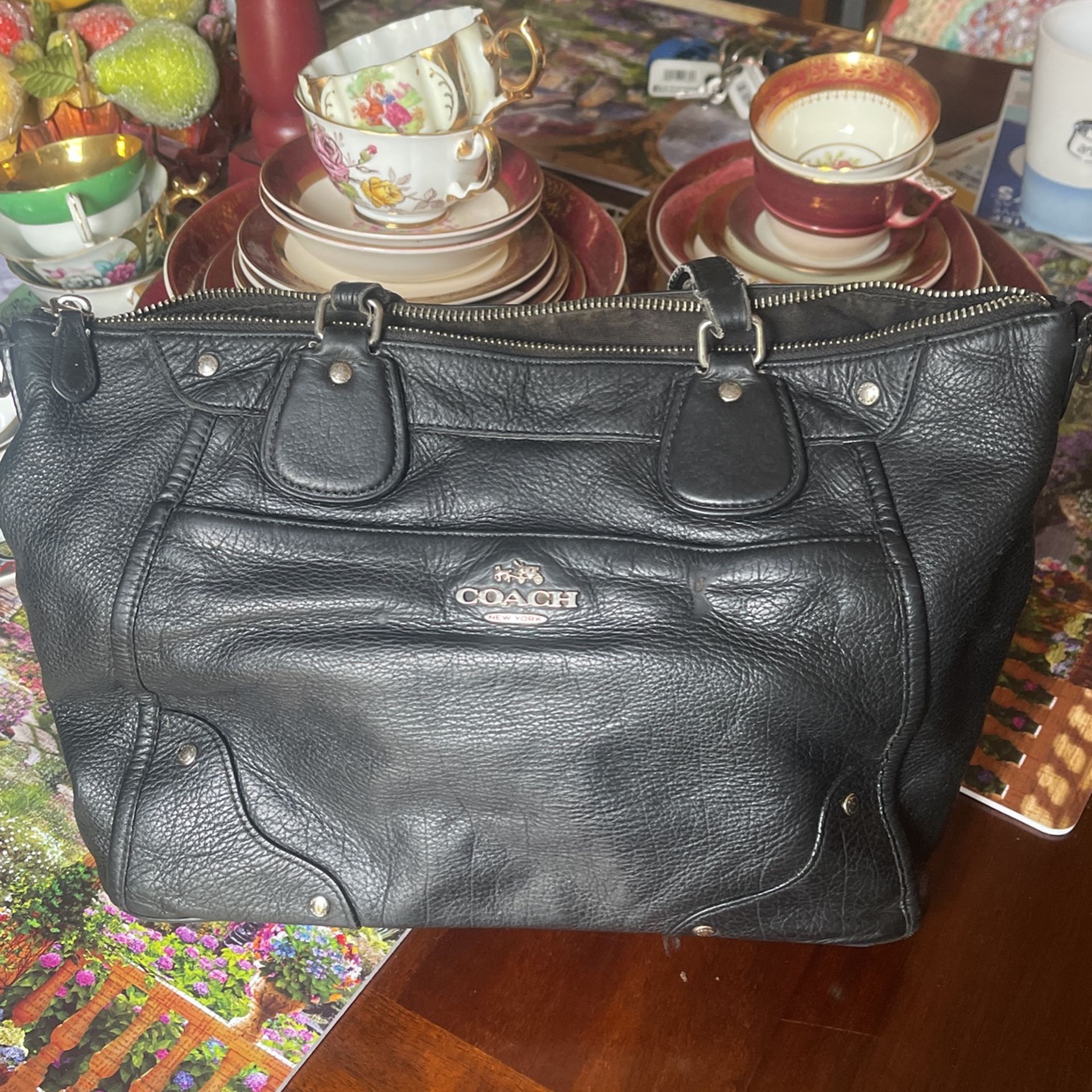 Coach Purse All Leather 