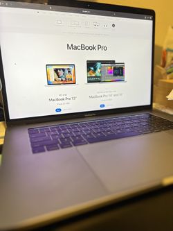 MACBOOK PRO 15 INCH TOUCHBAR i7 512GB LAPTOP