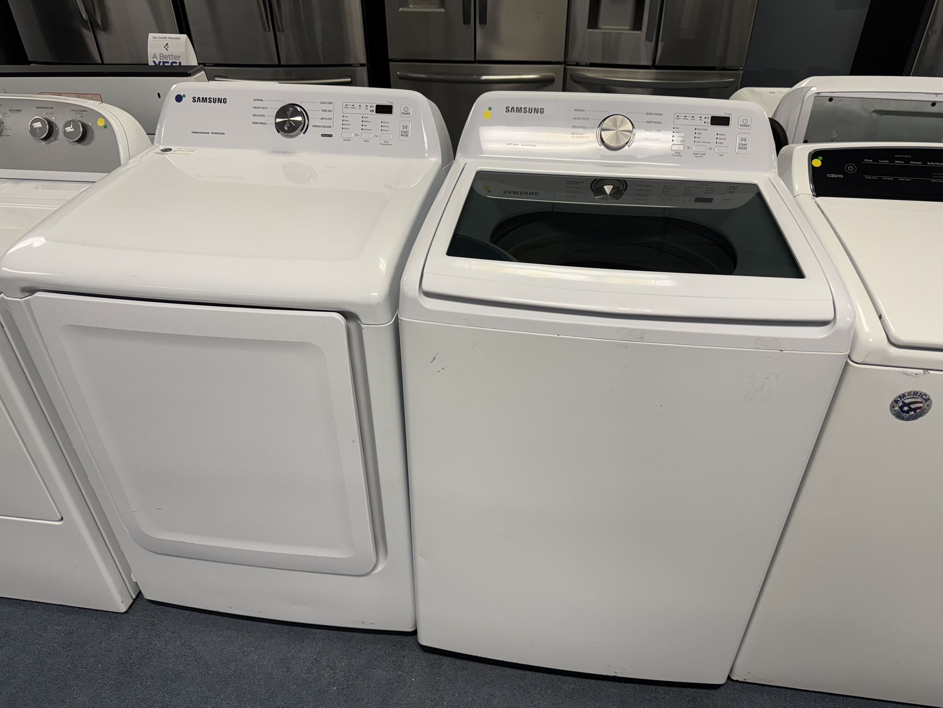 Samsung Set Top Load Washer And Dryer