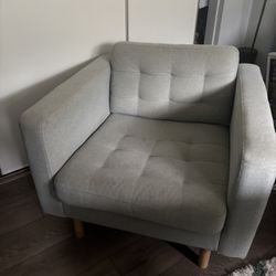 Gray IKEA Chair