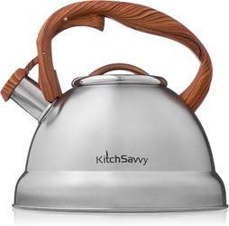 Tea Kettle For Stove Top – Stainless Steel Tea Kettle Stovetop - Whistling Tea Kettle With Stay Cool Handle
