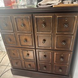 Chinese Wood Cabinet 