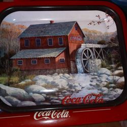 Old Coca-cola Metal Tray 