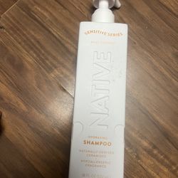Native Shampoo for Dry Hair, Sensitive Series Bare Coconut - 18oz