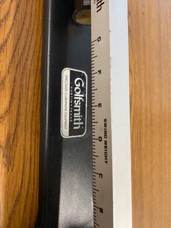 Golf Smith Swing weight scale