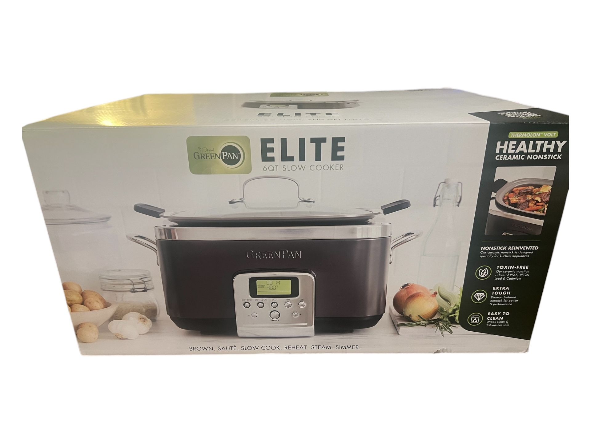 Green Pan Elite 6qt Slow Cooker