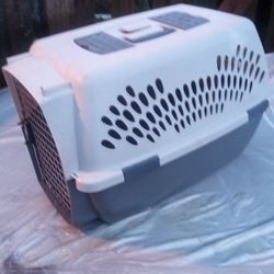 Medium Size Pet Carrier In Used Condition 