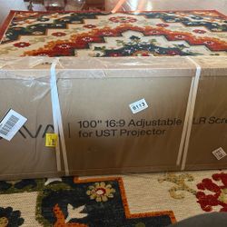 Brand New 100” 16:9 Adjustable ALR Screen