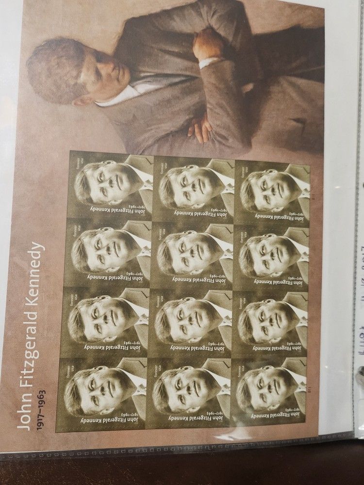 Postage Stamps ( John F. Kennedy ) Forever Stamps