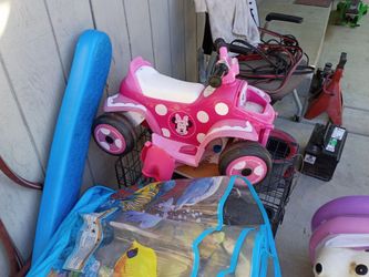 Minnie mouse four wheeler toddler