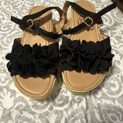 Black New High Sandals 