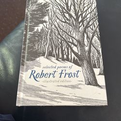 Robert frost poems Illustrated- Hardback
