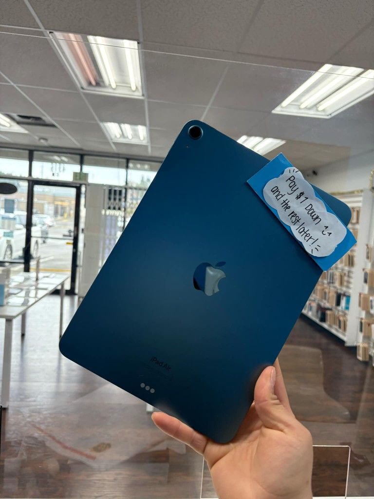 Apple IPad Air 5 Tablet - $1 To Take it Home same Day and Pay the Rest later!