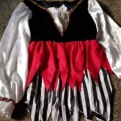 Pirate Dress Adult Size Small 