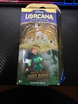 Disney Lorcana: Into the Inklands Starter Deck (Pongo & Peter Pan).