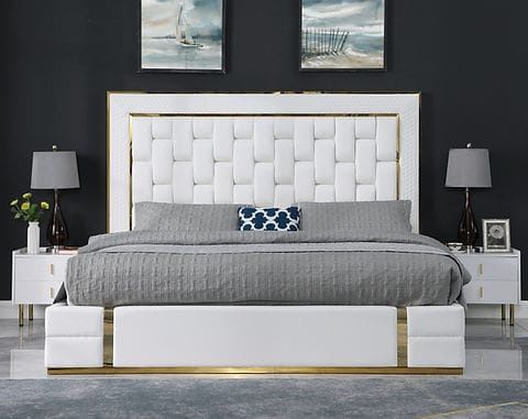 King Bed Frame With Mattress
