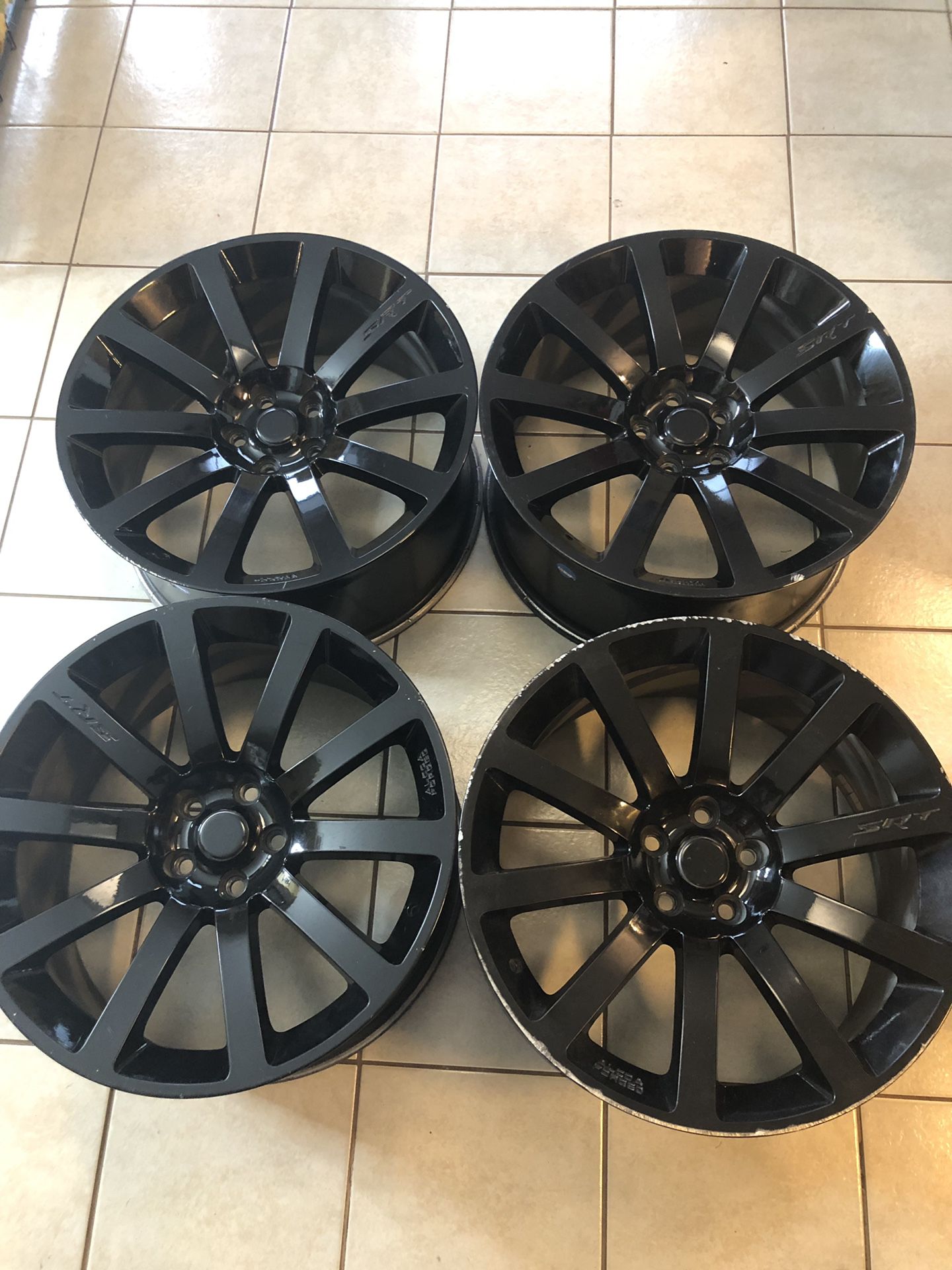 20in Blacked put Rims for CHARGER, CHALLENGER, or whatever you can put them on.