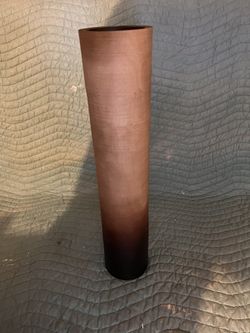 OMBRÉ WOOD VASE
