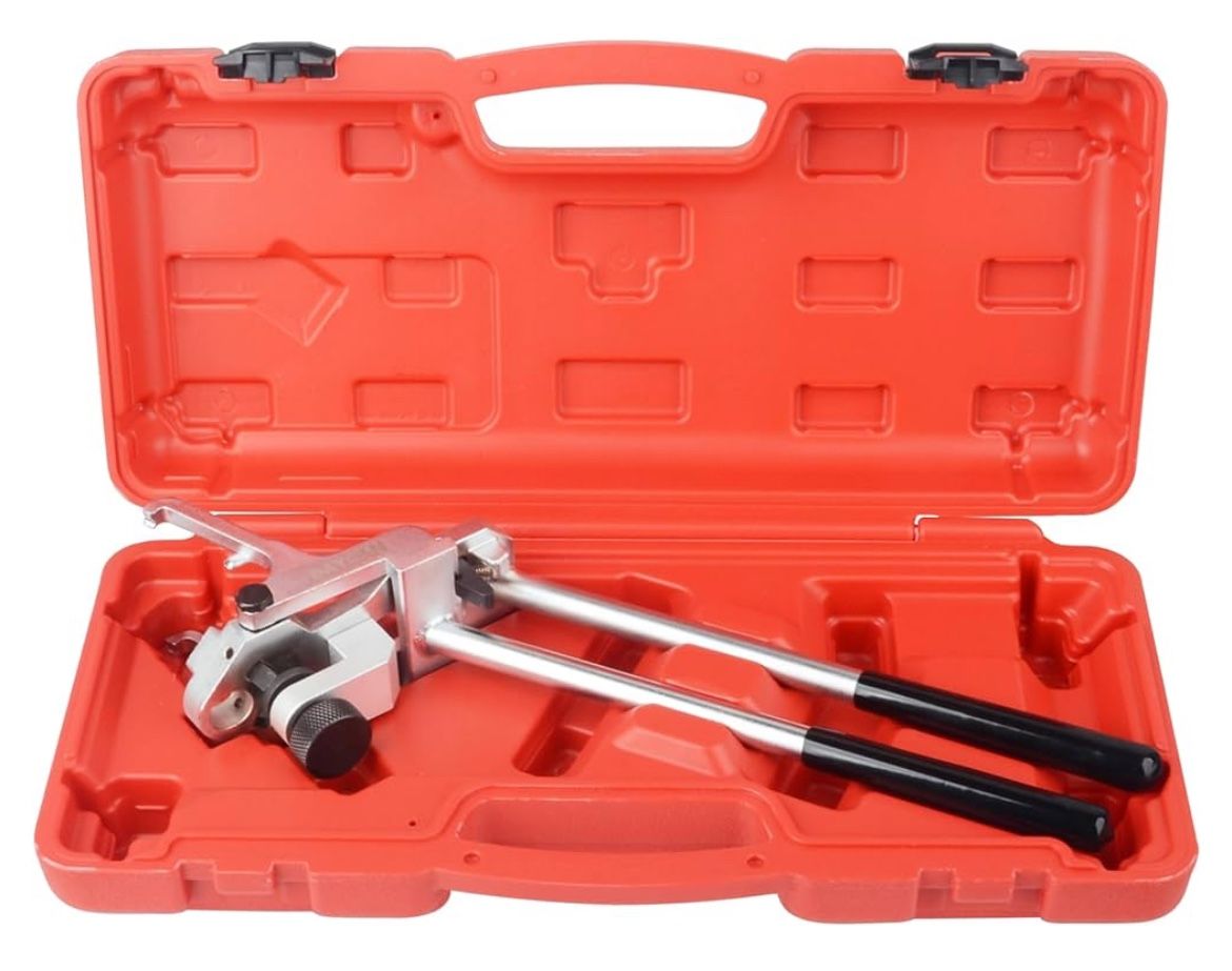 Automotive Engine Valve Spring Compressor Remover and Installer Tool Kit Compatible for BMW N20 N26 N52 N55