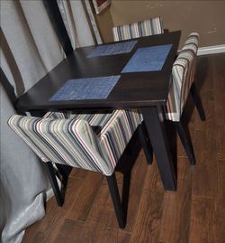 Table and chairs
