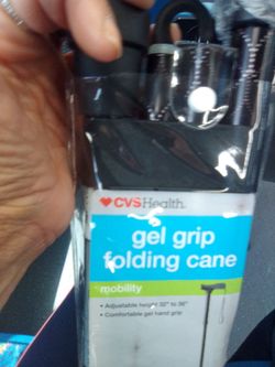 A folding cane