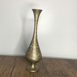 Brass vase made in India