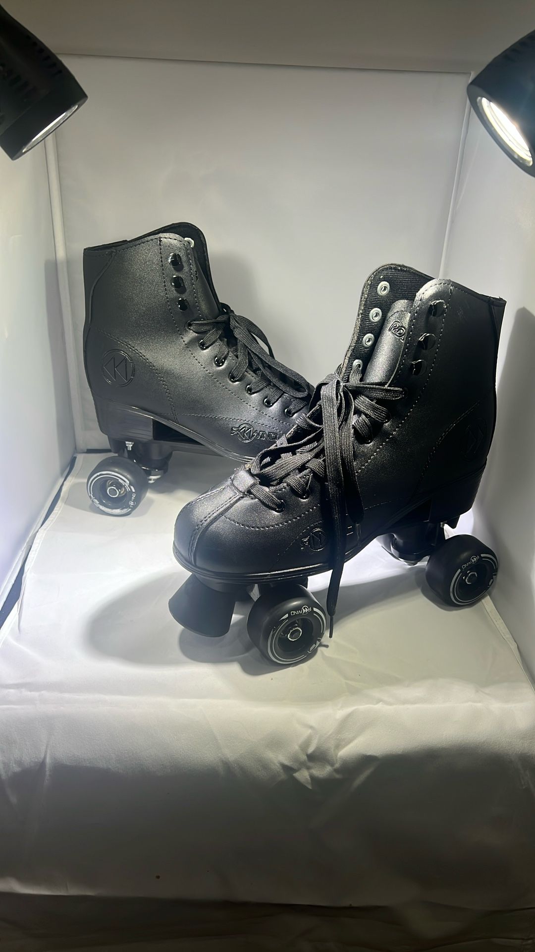 Roller Derby Men’s Rewind Quad Roller Skates Size 9 Black