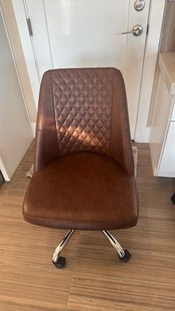 Leather office chair