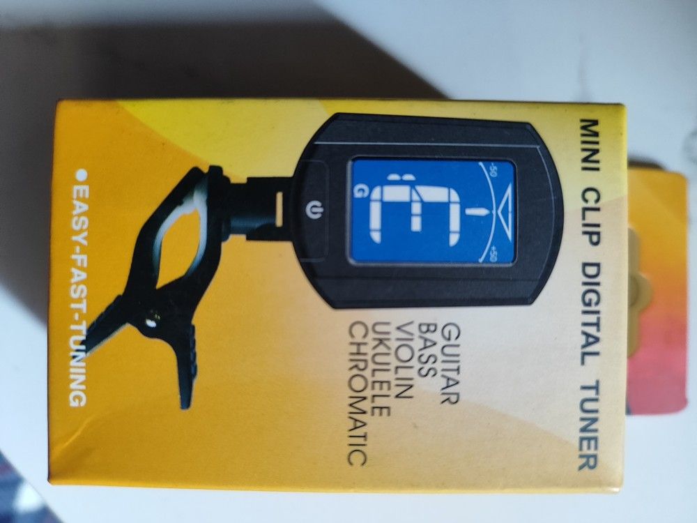 Mini Clip Digital Tuner . Guitar,Bass,Violin