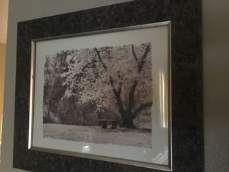 Picture with beautiful frame