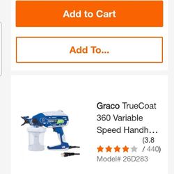 Paint Sprayer 50% Off