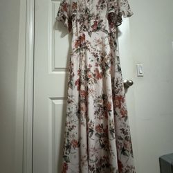 Calvin Klein Floral Maxi Dress