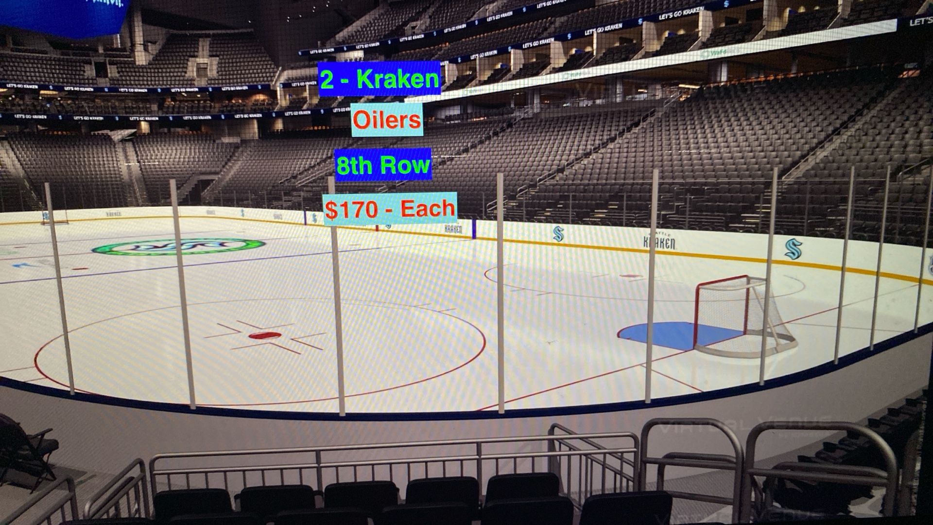 Kraken Oilers Tickets
