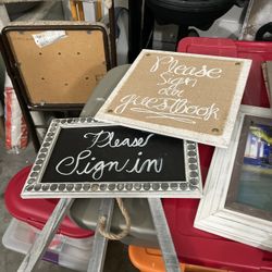 Wedding Signs Or Wedding Decorations