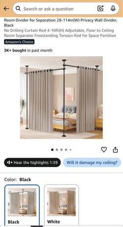 Room divider, privacy divider