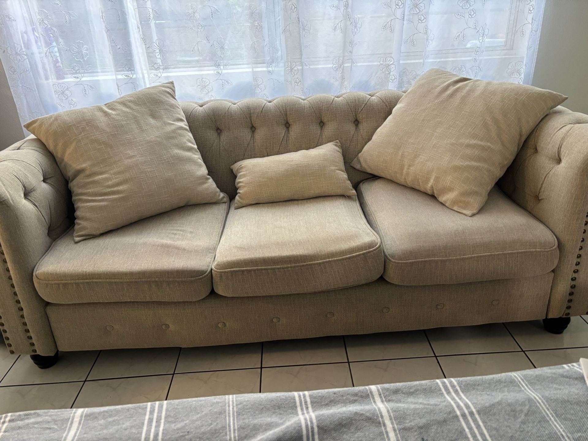 2 Couches For Sale- Small & Large