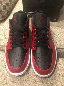 Air Jordan 1 low reverse bred size 8 men . No trades