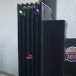 PS2 CONSOLE WITH GAMES DOWNLOADED