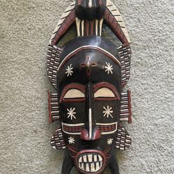 AFRICAN WOOD MASK