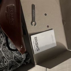 Brooks Premium Leather Bike Saddle