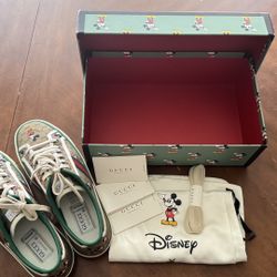 Gucci X Disney Mickey Tennis 1977 Sneakers Sz 41.5 (11.5)