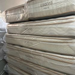 Luxury Saatva & Tempur-Pedic Mattresses – 50-80% Off!     •    Brand New, Minor Blemishes (Nothing That Affects Comfort)     •    King, Queen, Full, T