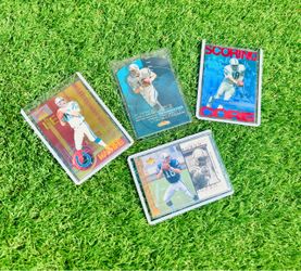 Peyton Manning INDIANAPOLIS COLTS Football Card Lot (4 Total)