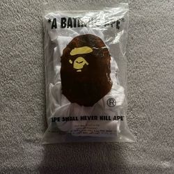 BAPE Chrome hearts tee large